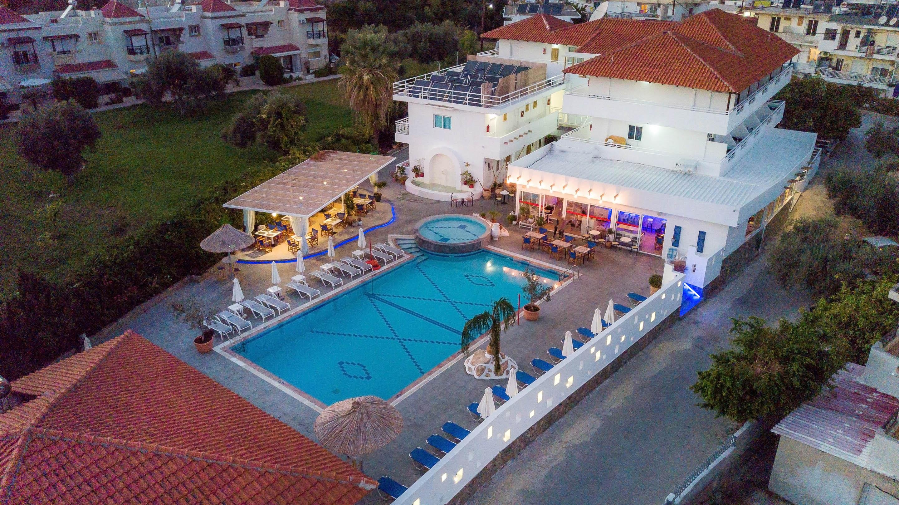 Tinas Plus Hotel Faliraki Exterior photo
