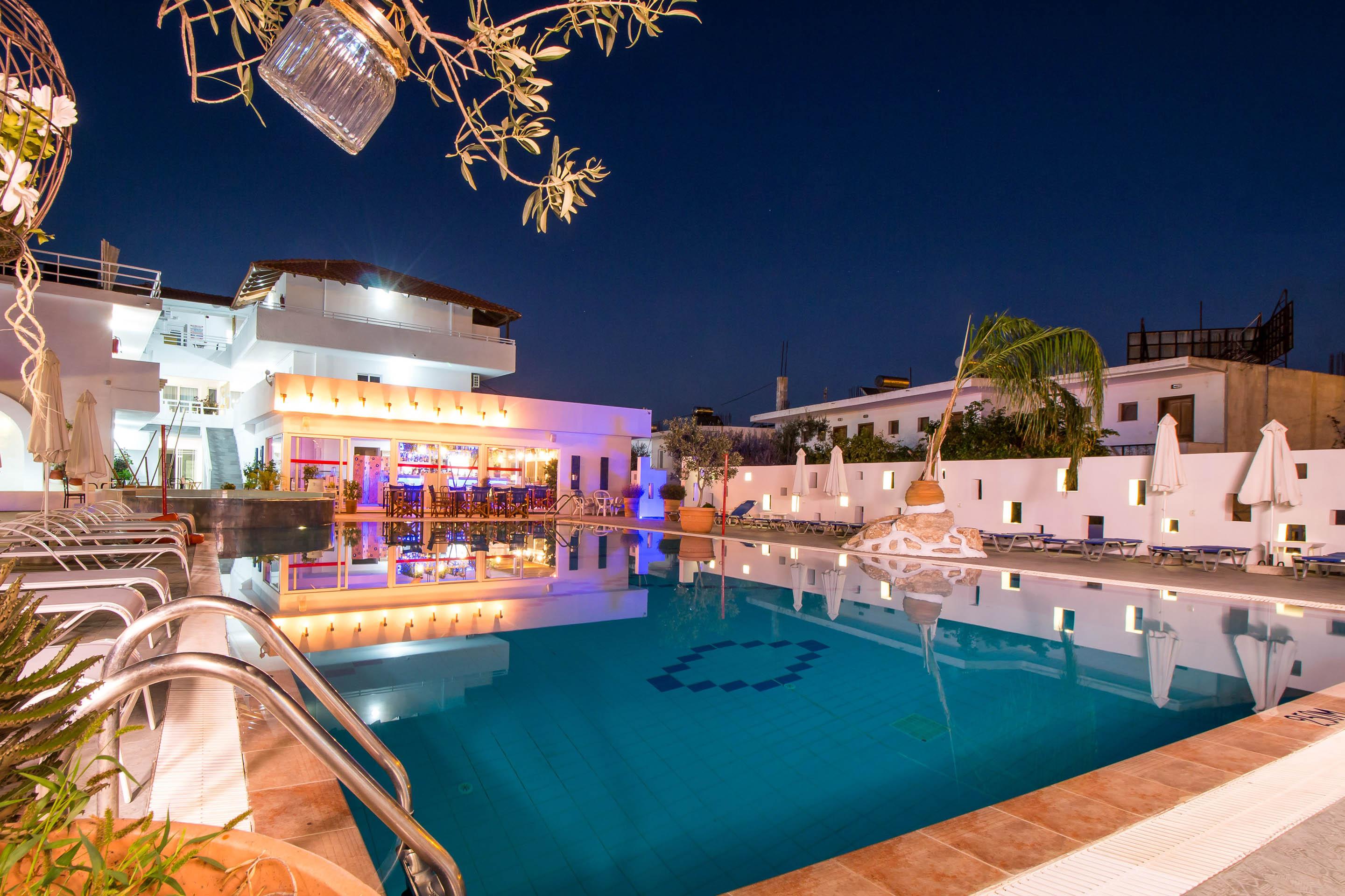 Tinas Plus Hotel Faliraki Exterior photo
